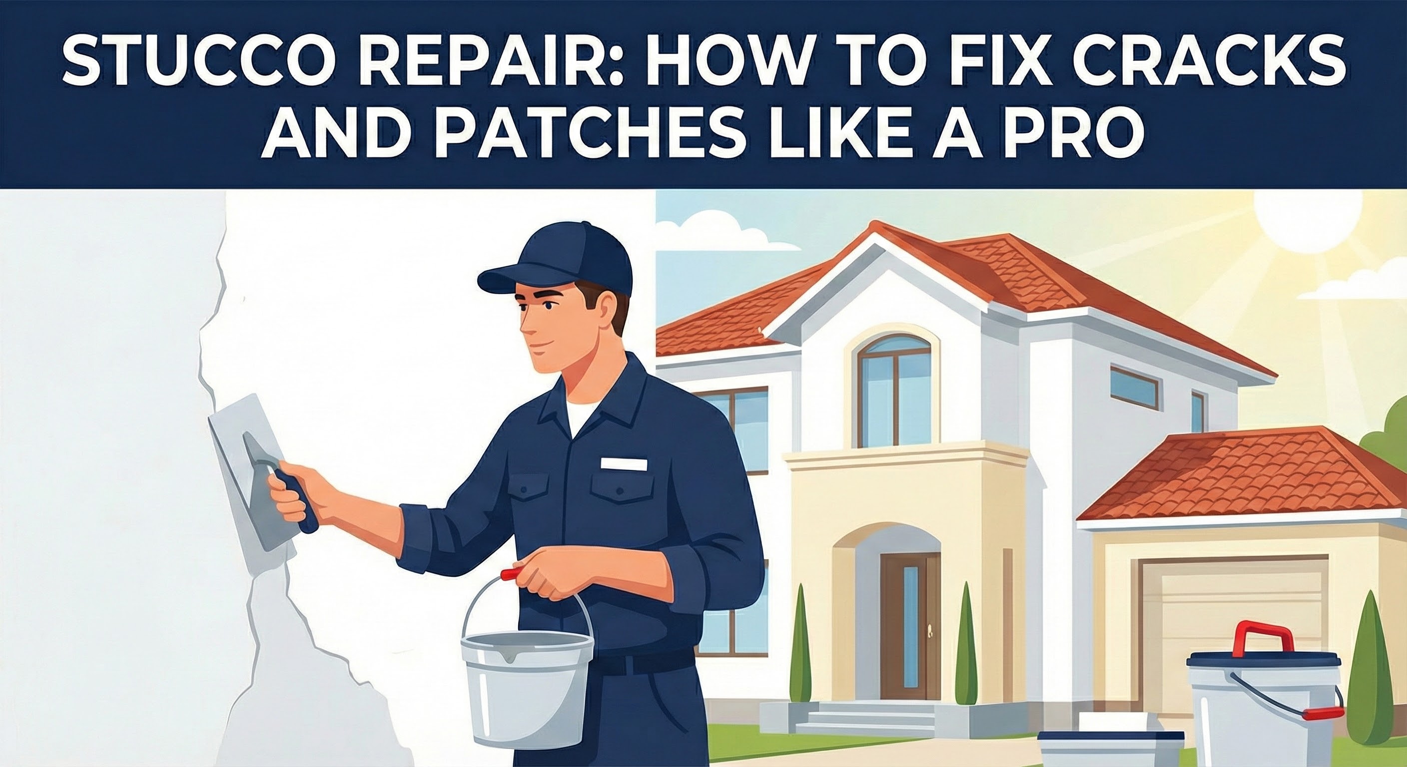 Stucco Repair Protocols: Fixing Cracks and Spalls Like a Pro | Stucco ...