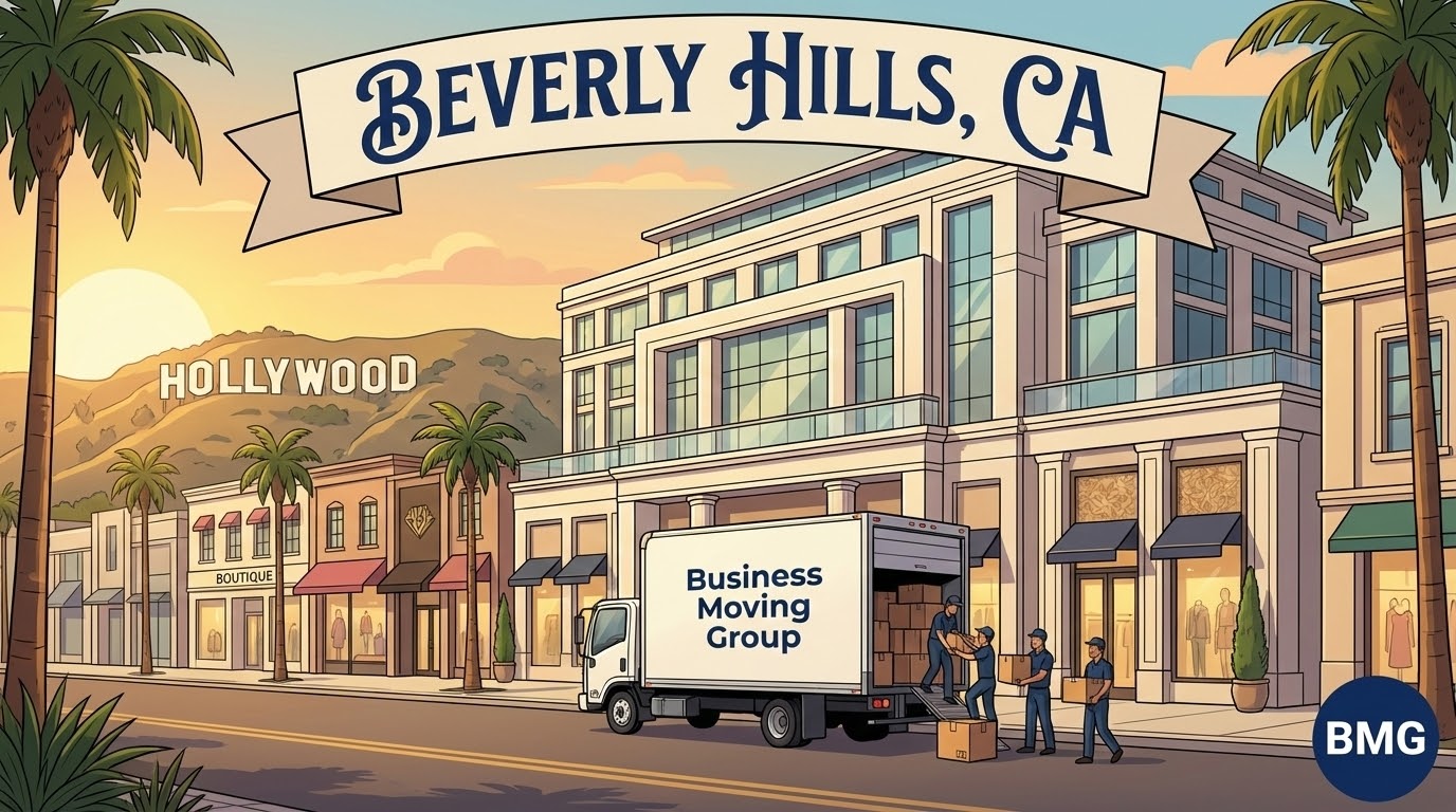 Business moving services in Beverly Hills, CA