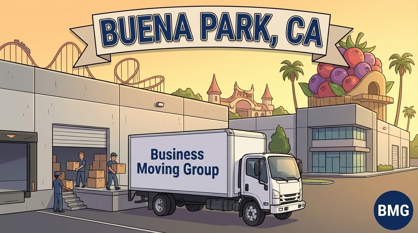 Business moving services in Buena Park, CA