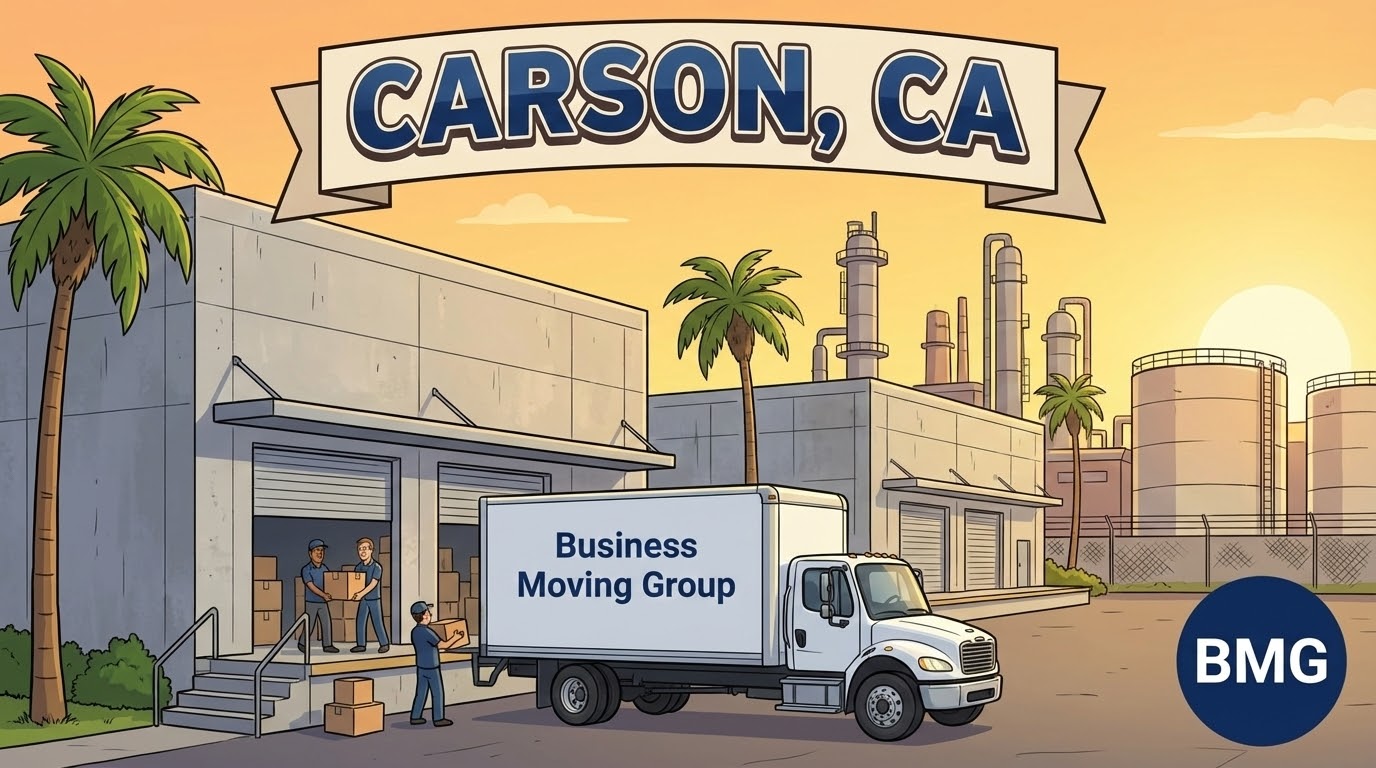 Business moving services in Carson, CA