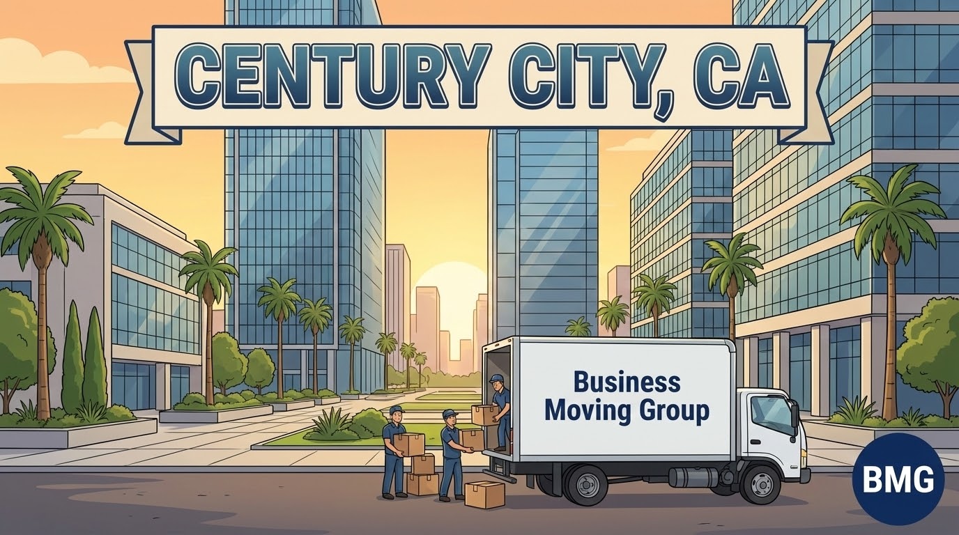 Business moving services in Century City, CA