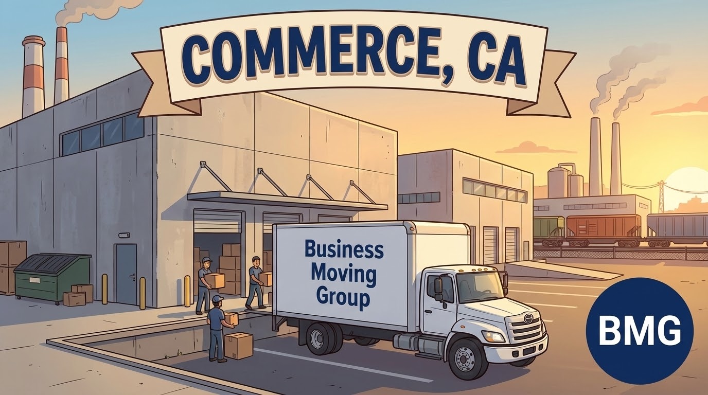 Business moving services in Commerce, CA