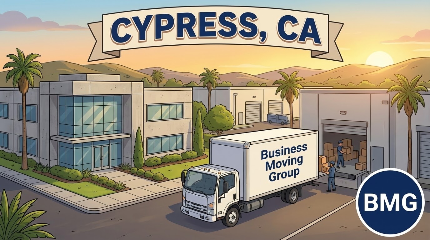 Business moving services in Cypress, CA