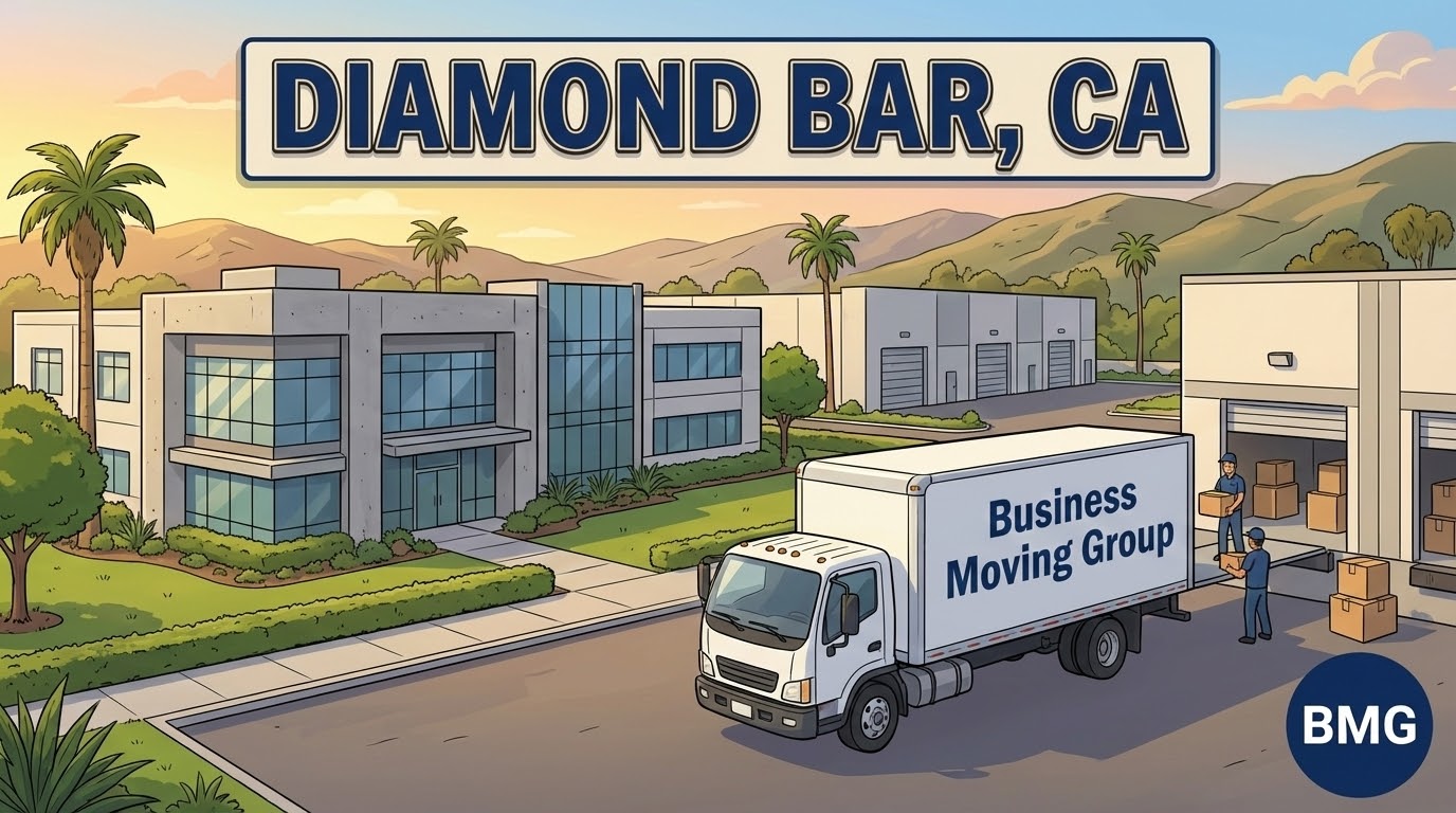 Business moving services in Diamond Bar, CA