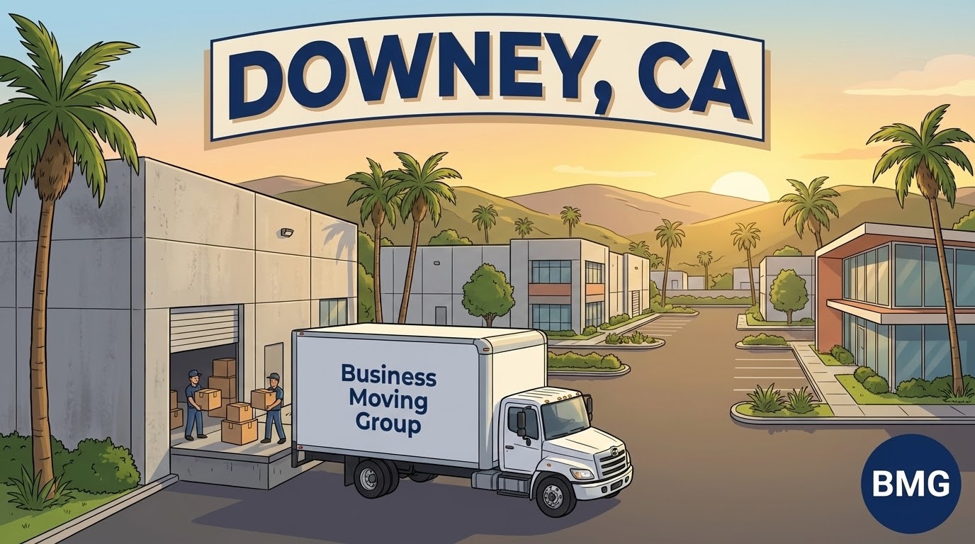 Business moving services in Downey, CA