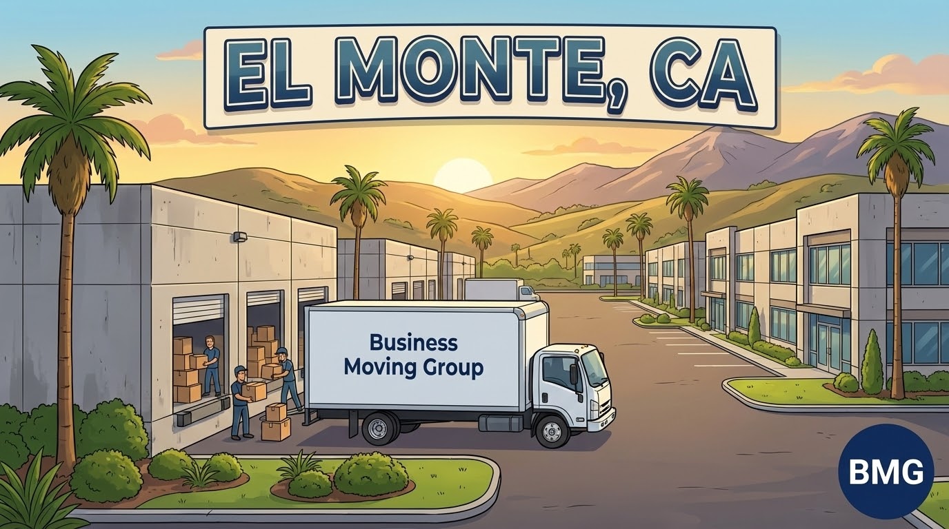 Business moving services in El Monte, CA