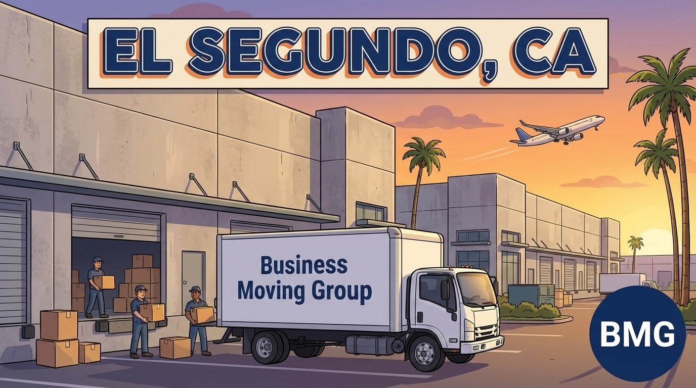 Business moving services in El Segundo, CA