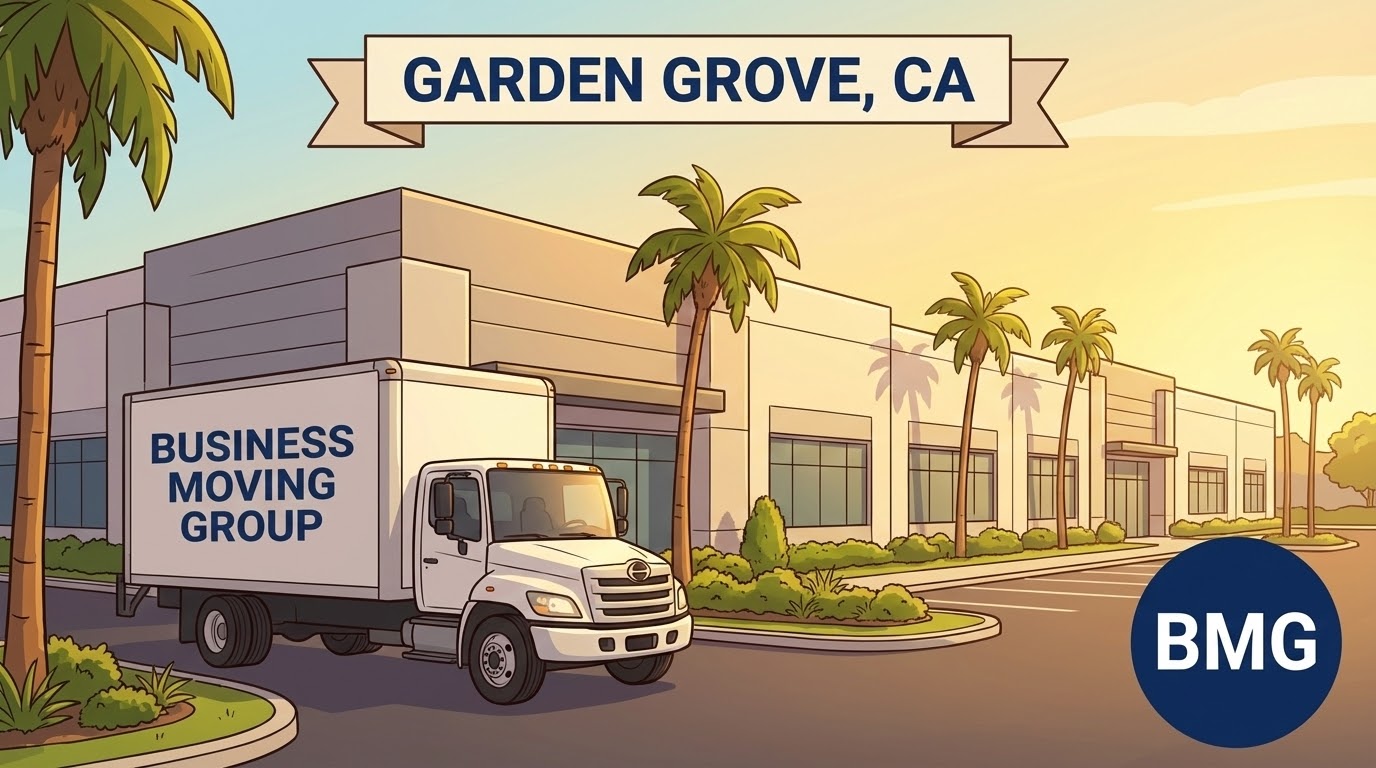 Business moving services in Garden Grove, CA