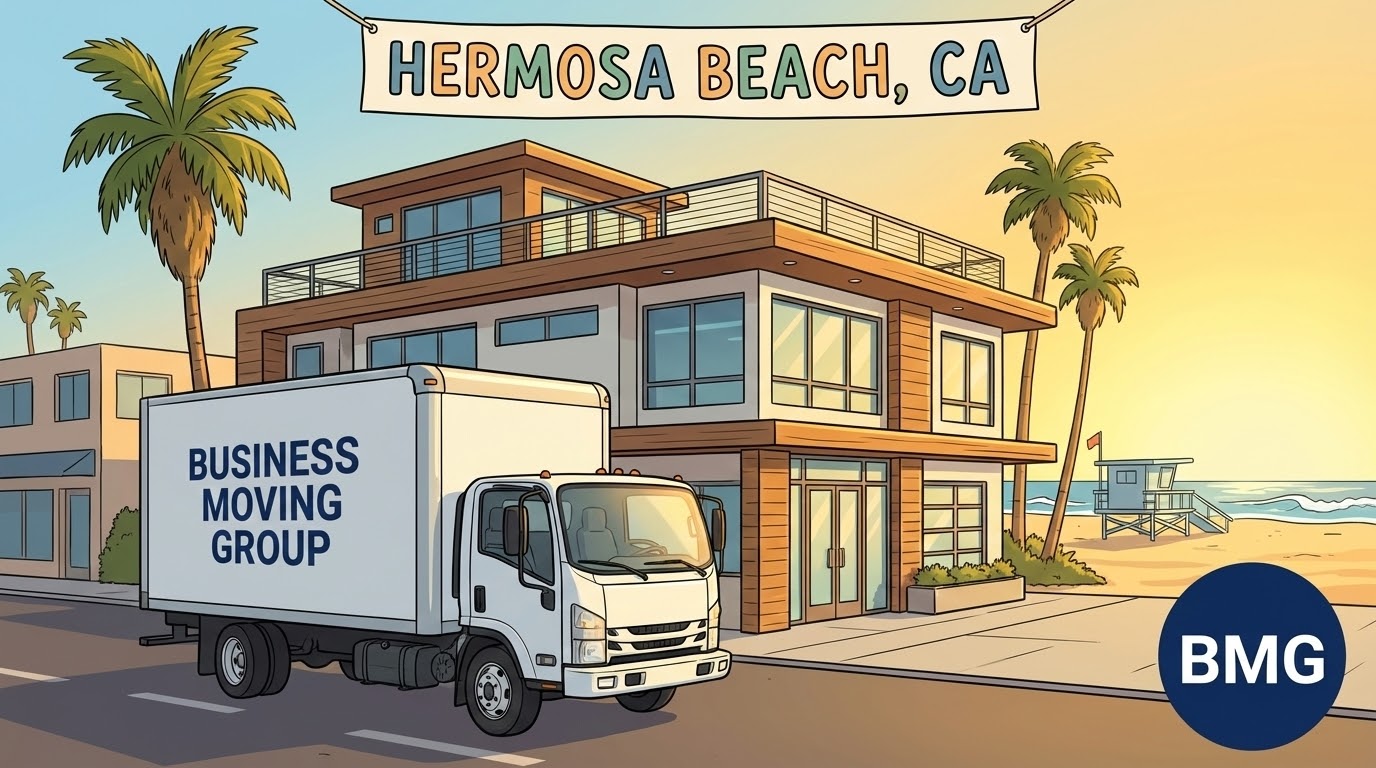 Business moving services in Hermosa Beach, CA