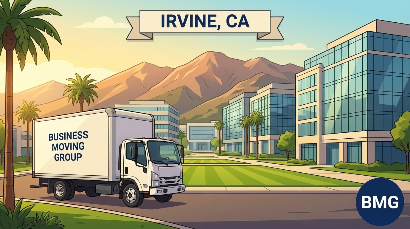 Business moving services in Irvine, CA