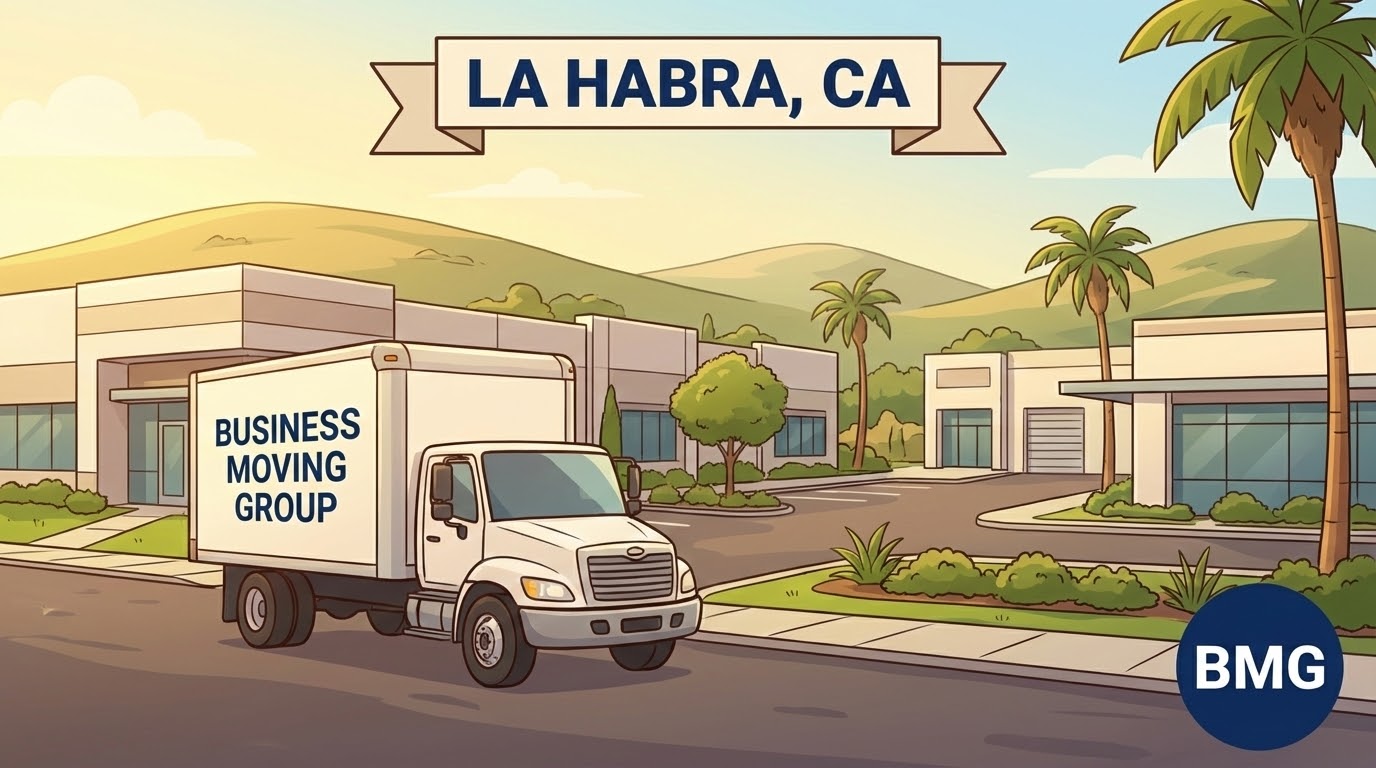 Business moving services in La Habra, CA