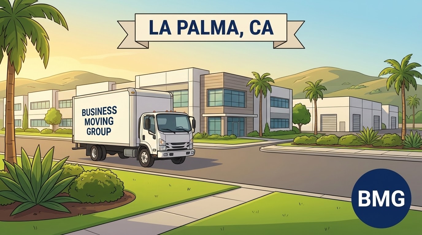 Business moving services in La Palma, CA
