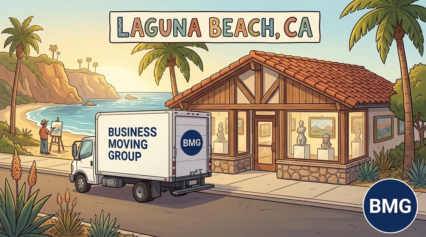 Business moving services in Laguna Beach, CA