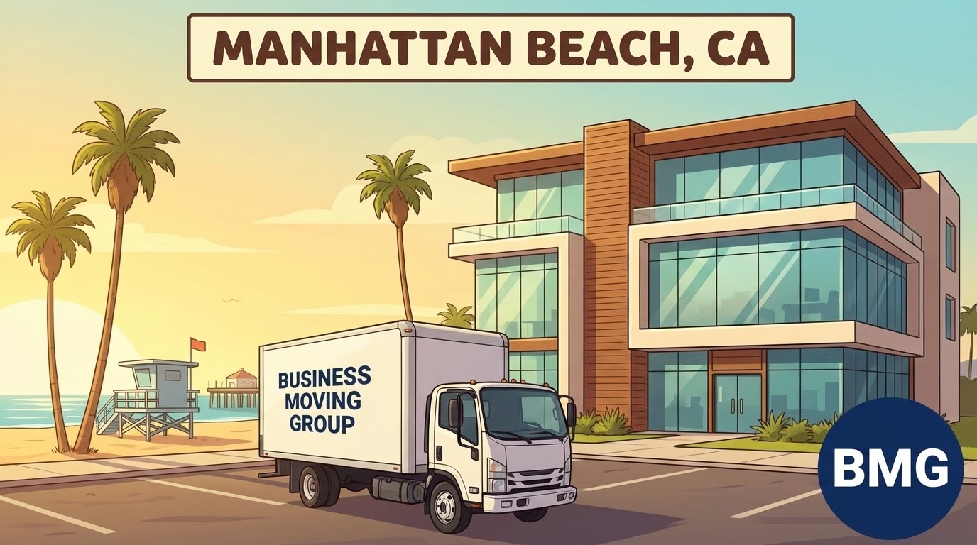 Business moving services in Manhattan Beach, CA