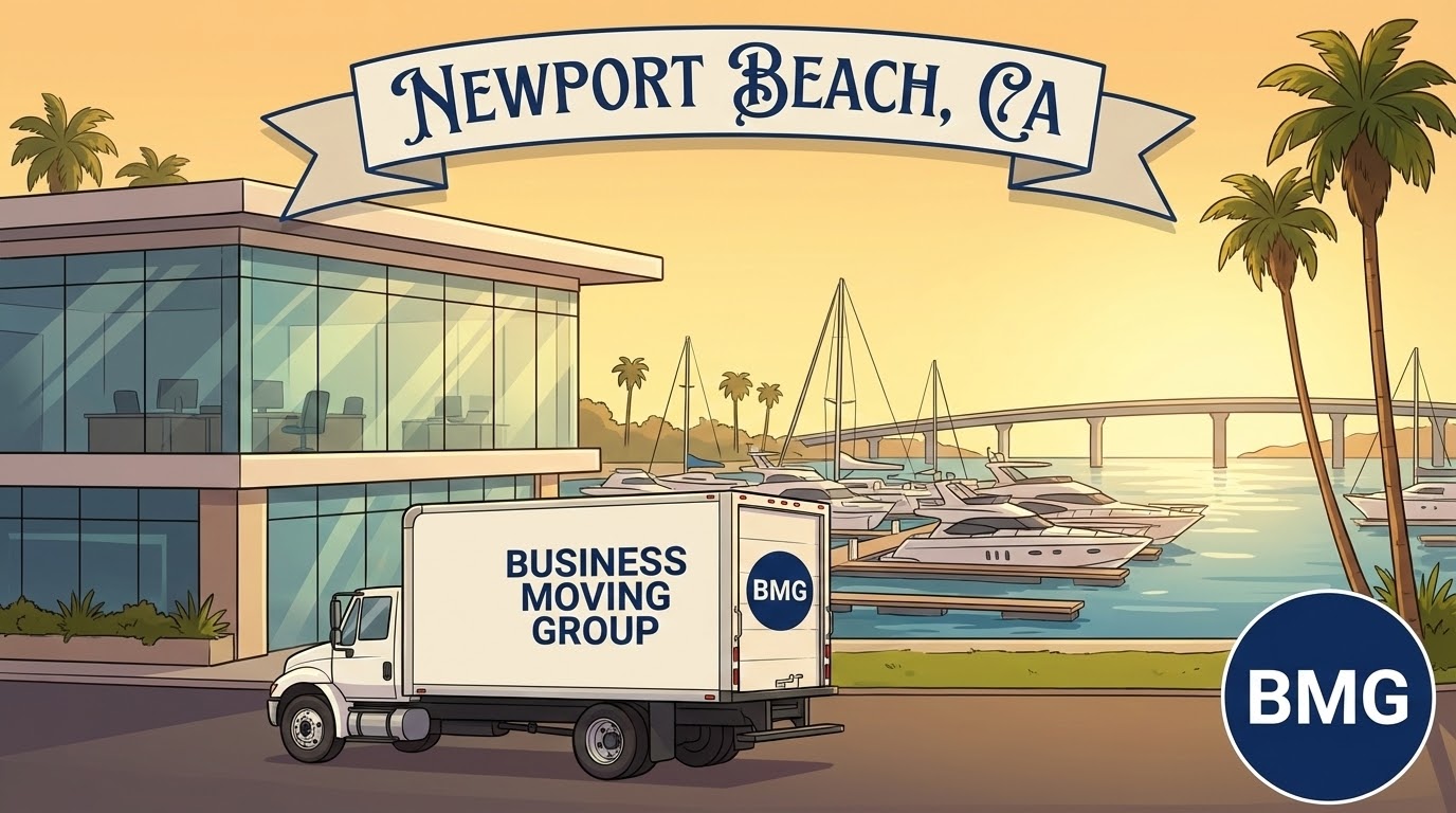 Business moving services in Newport Beach, CA