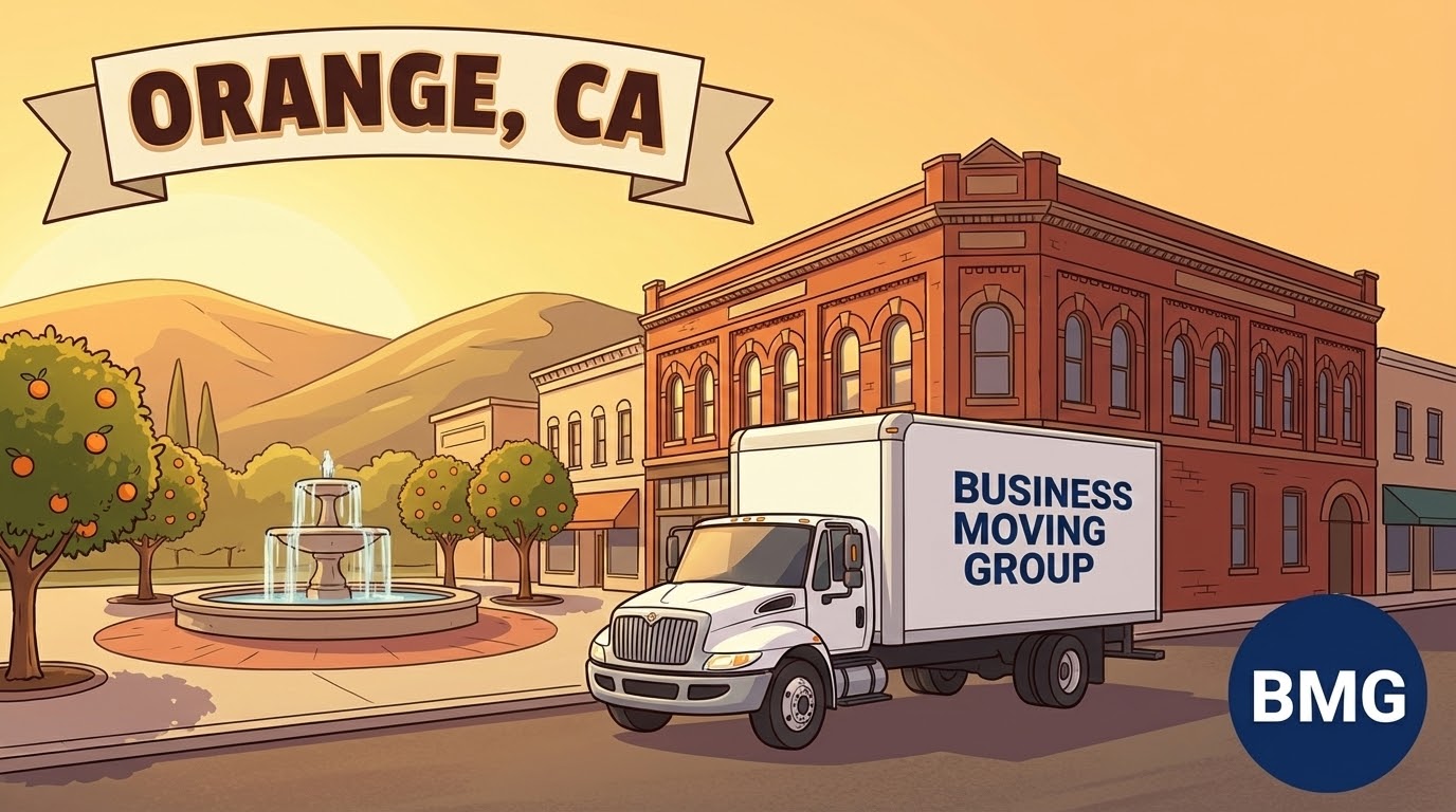 Business moving services in Orange, CA
