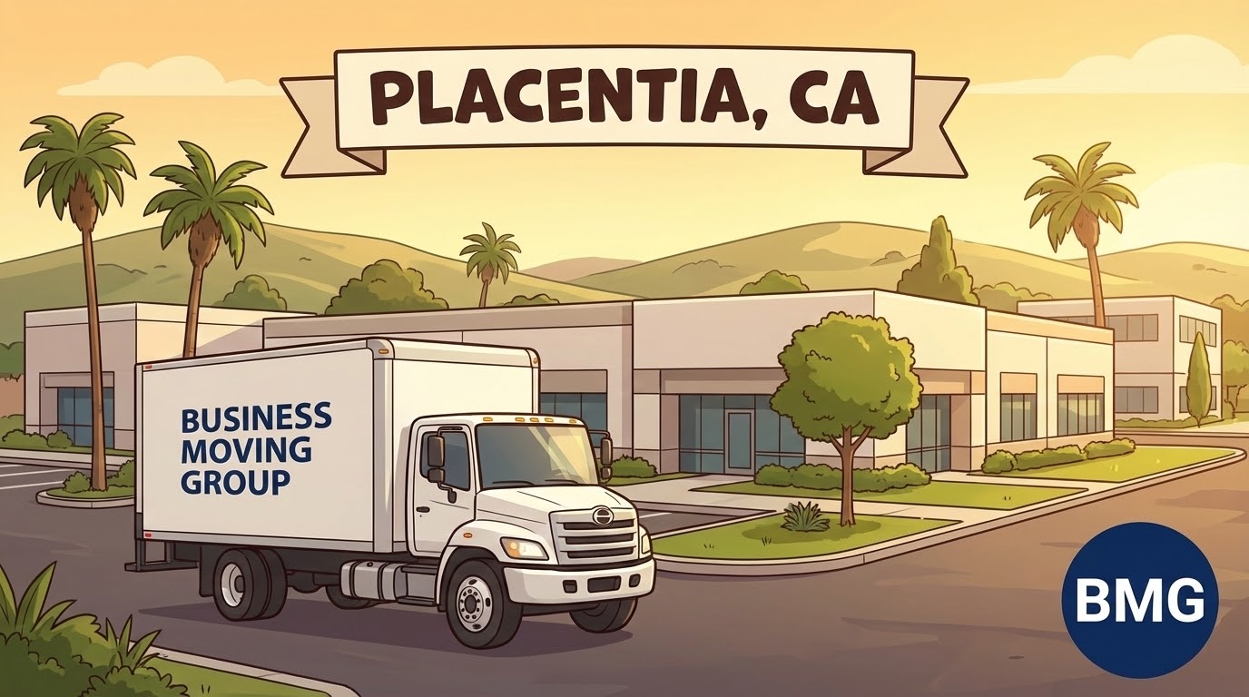 Business moving services in Placentia, CA