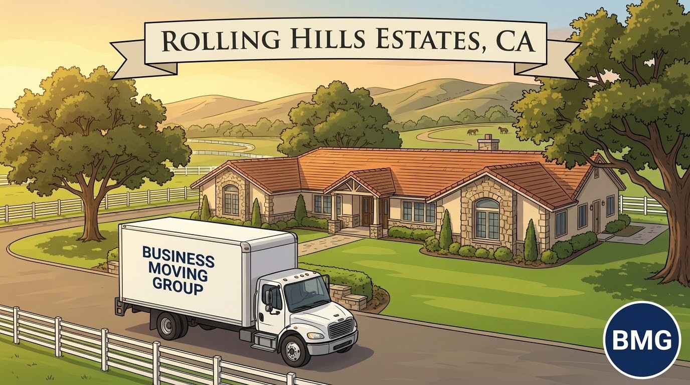 Business moving services in Rolling Hills Estates, CA