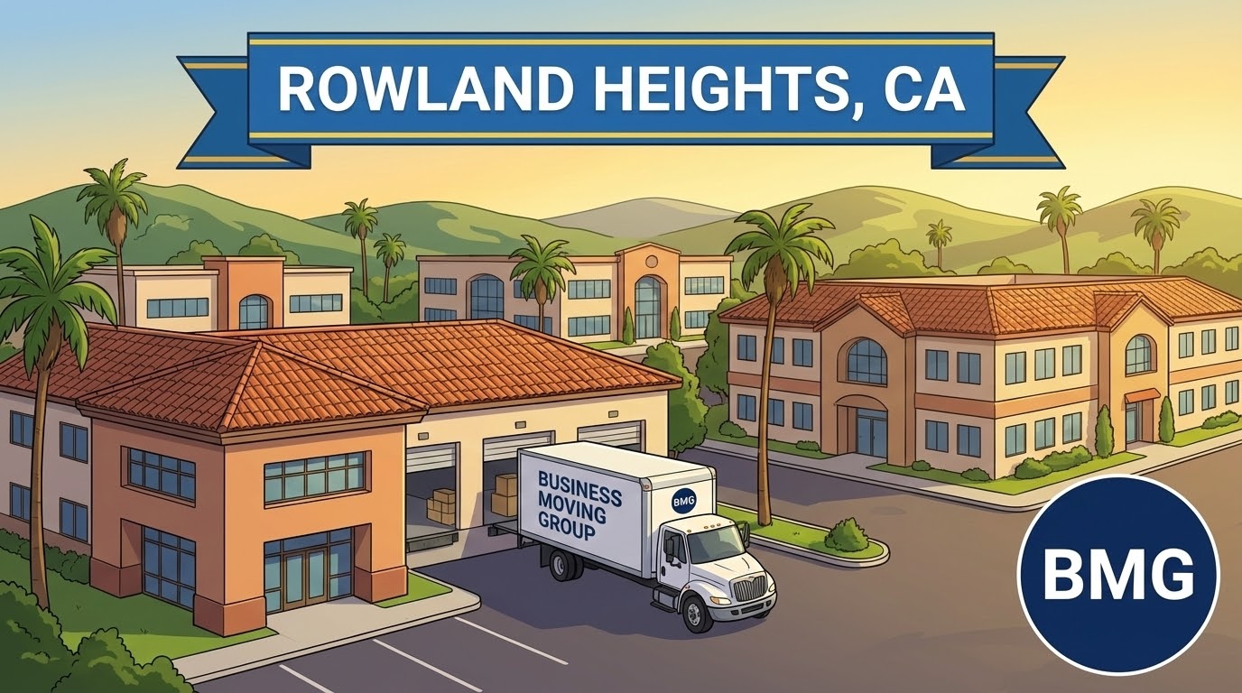Business moving services in Rowland Heights, CA