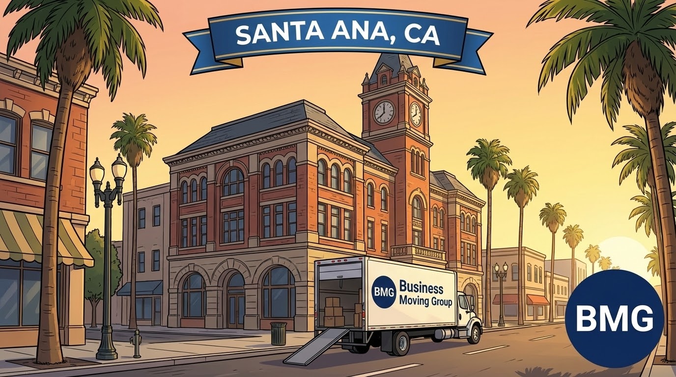 Business moving services in Santa Ana, CA