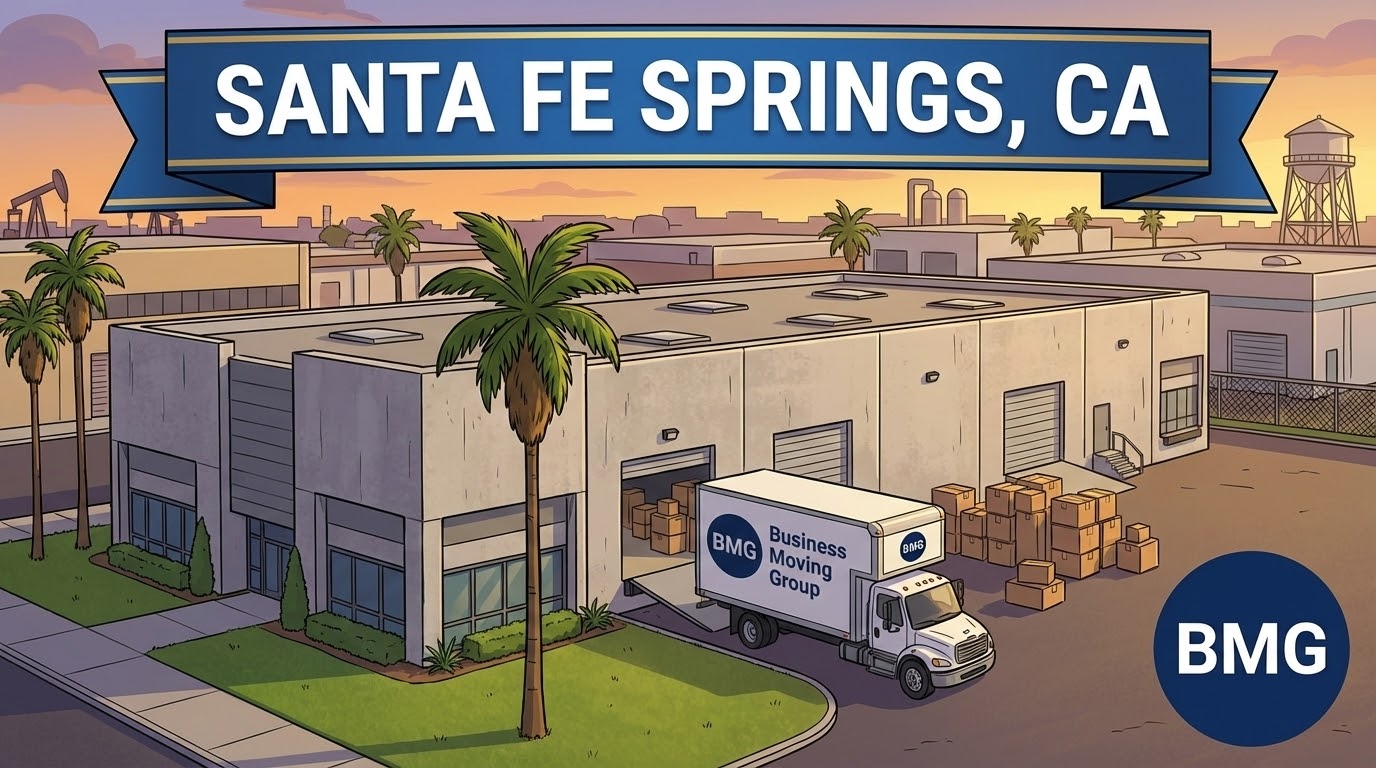 Business moving services in Santa Fe Springs, CA