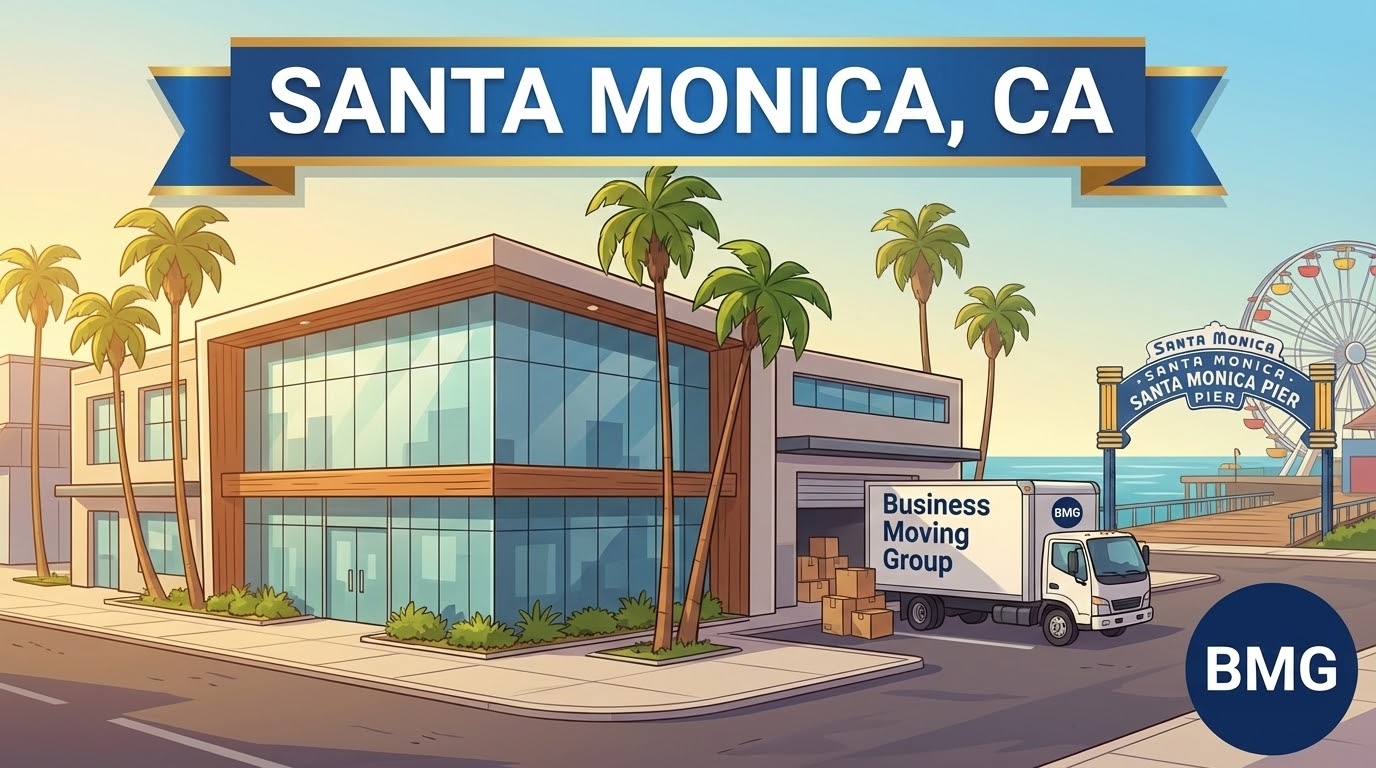 Business moving services in Santa Monica, CA