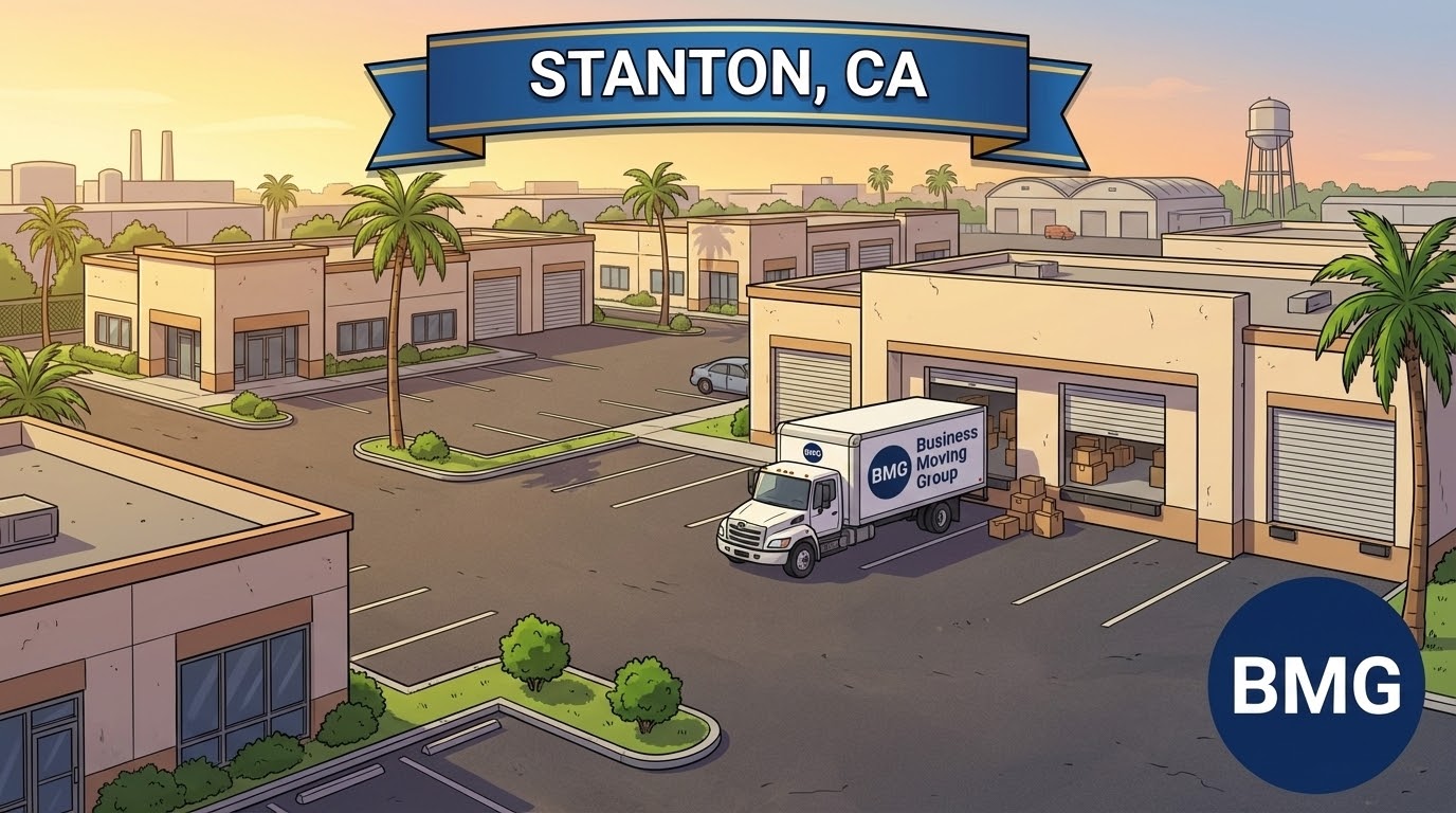 Business moving services in Stanton, CA