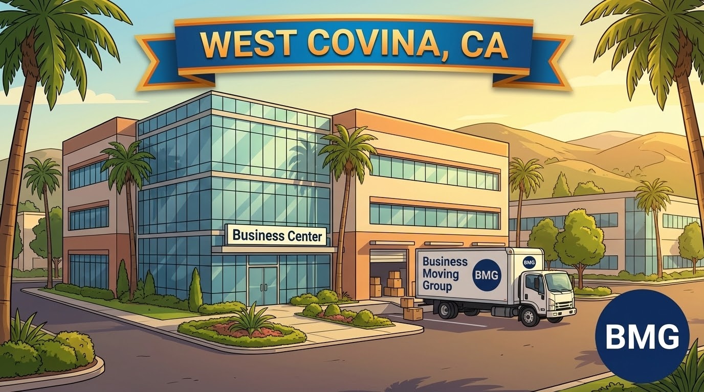 Business moving services in West Covina, CA