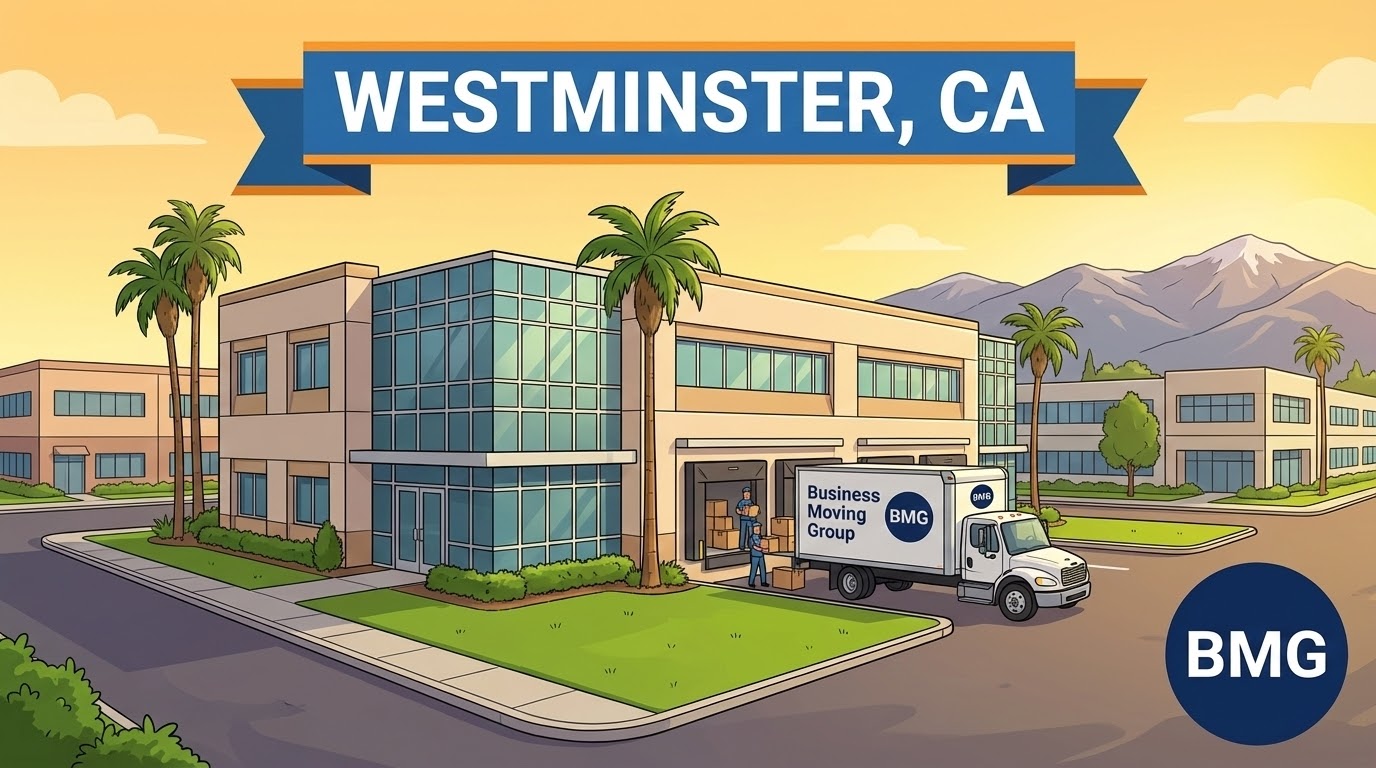 Business moving services in Westminster, CA