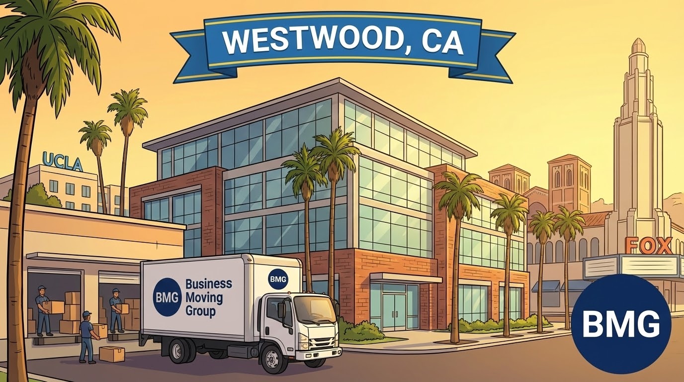 Business moving services in Westwood, CA