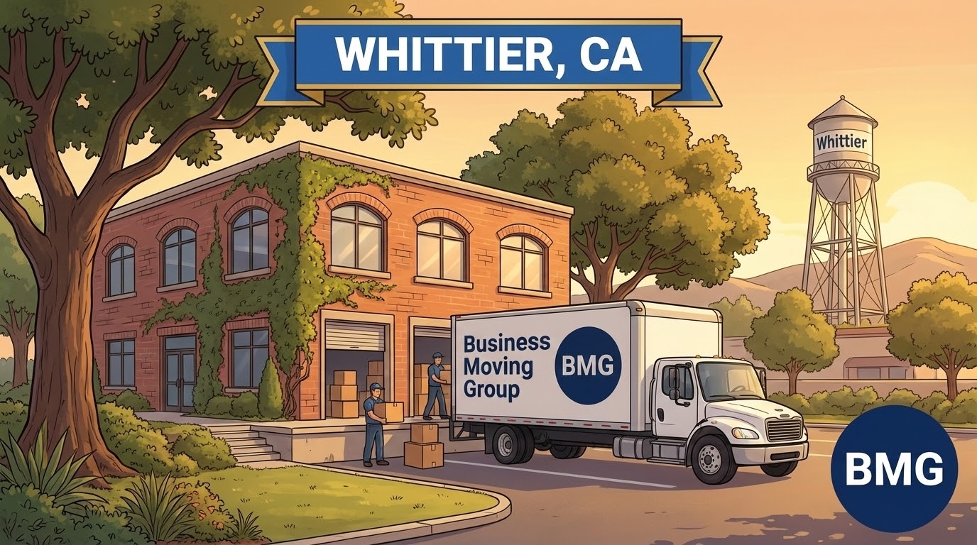 Business moving services in Whittier, CA