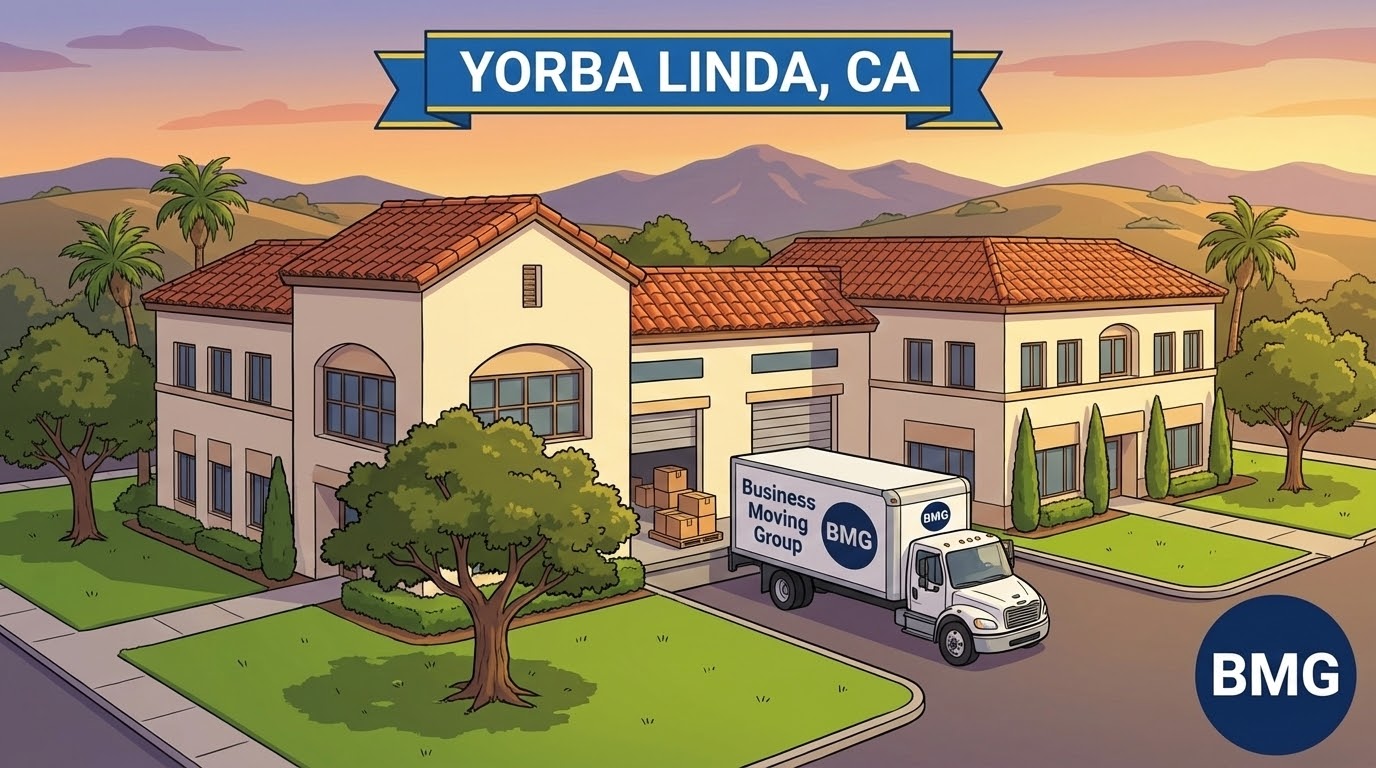 Business moving services in Yorba Linda, CA